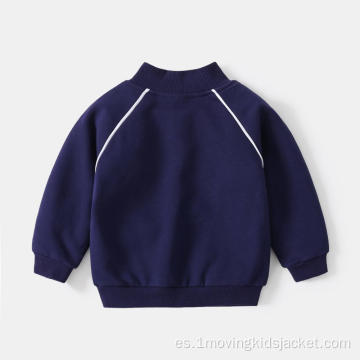 Sudadera con cuello alto de otoño para niño